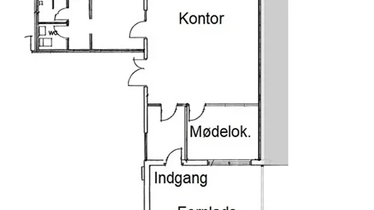 Kontorlokaler til leje i Ringsted - billede 1